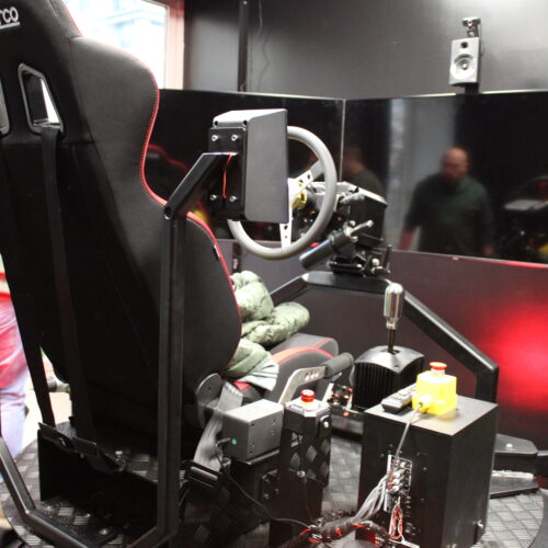 simulatore guida realtà virtuale mibtec centro di ricerca bicocca